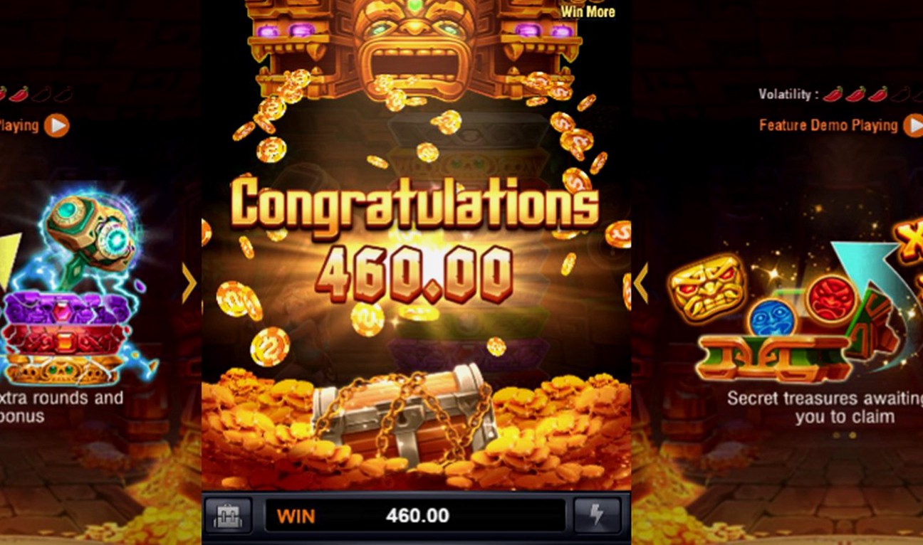 SECRET TREASURE · Giao diện ứng dụng VZ99