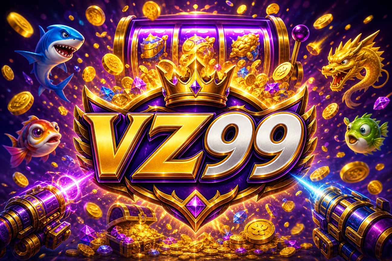 Ảnh bìa tựa game Golden Empire trên VZ99 với hình ảnh đế chế vàng và giao diện trang chủ