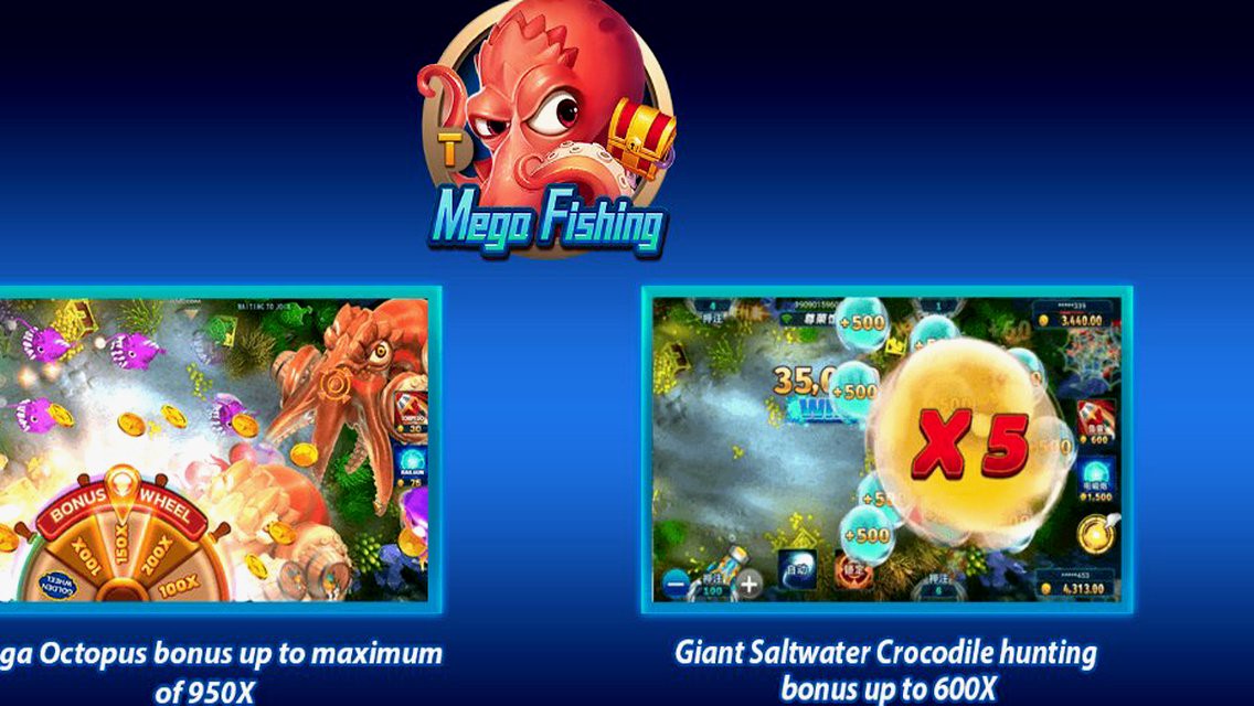 Mega Fishing · Giao diện ứng dụng VZ99